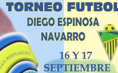 El CD San Bernardo rinde homenaje a Diego Navarro Espinosa con un torneo de fútbol base