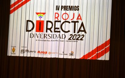 Asistencia municipal a las IV Premios Roja Directa Diversidad 2022