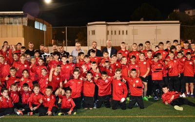 Presentados todos los equipos del CD San Roque de la temporada 2022/2023