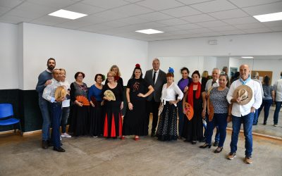 Visita a un Taller de Flamenco de la UP, en el Día Internacional del Flamenco