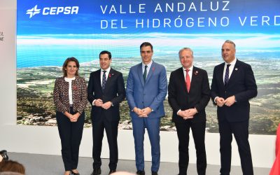 Cepsa presenta su proyecto de Valle Andaluz del Hidrógeno Verde, que incluye una planta en San Roque
