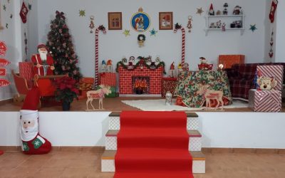 Elegida en Facebook, la mejor fachada e interior de Navidad de la UP