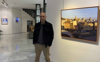 El sanroqueño Isaac Cruces expone su obra en la Galería Benedito de Málaga