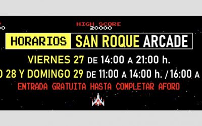 Gran expectación con San Roque Arcade, que se celebrará el fin de semana próximo