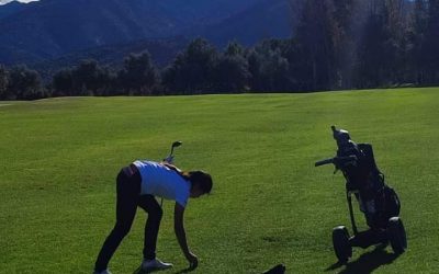 Las golfistas Marta Aguilar y Patience Rhodes, de La Cañada, entre las diez primeras de la Copa Andalucía