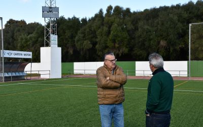 Deportes instala marcadores en todos los campos de fútbol del municipio