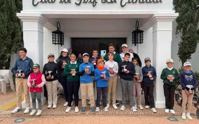 Gonzalo Baños se luce en casa en el Circuito Juvenil y Benjamín de Andalucía de golf