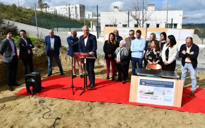 Colocada la primera piedra de la futura Residencia Municipal de Mayores Nieves Villena