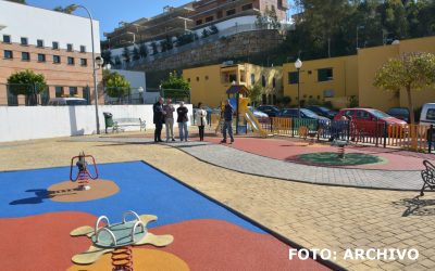 Esta tarde, inauguración de la remodelación del parque infantil junto al colegio de San Enrique