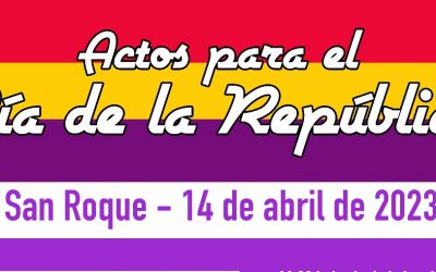 Actos por el Día de la República en San Roque