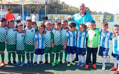 Doble jornada de convivencia de fútbol formativo en el Municipal Alberto Umbría