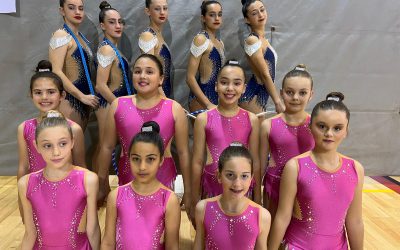 Éxito de la gimnasia rítmica de San Roque en la Fase Occidental Promesas en Sevilla