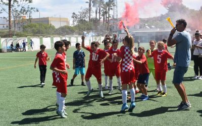 El Club Deportivo San Roque se corona campeón de la Liga Benjamín Preferente
