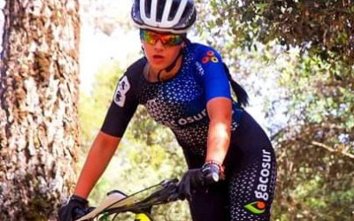 La ciclista sanroqueña Tara Jiménez conquista el podio en la Copa de Andalucía de BTT
