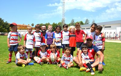 Ambiente festivo, divertido y deportivo en el cierre de la temporada de San Roque Rugby Club
