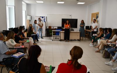 Inicio del programa de formación “San Roque Activo”, con 15 alumnos y un año de duración