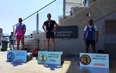 Doblete de oro para el atleta Iván Gavilán en el Campeonato de Andalucía Máster