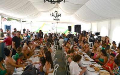 El almuerzo de mujeres toma protagonismo el sábado de feria en Guadiaro