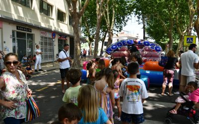 Diversión en la fiesta infantil de la Feria de Guadiaro