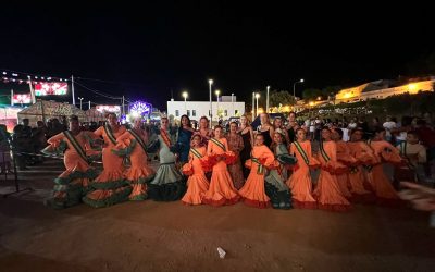 Recta final de la Feria de San Enrique, con el Domingo Rociero en la Caseta Municipal