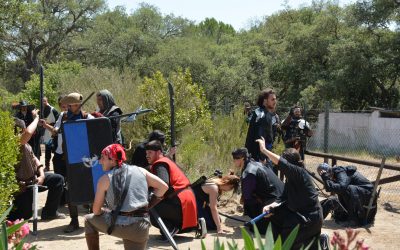 Éxito de participación en la actividad “Sombras de Erdo” en el Pinar del Rey