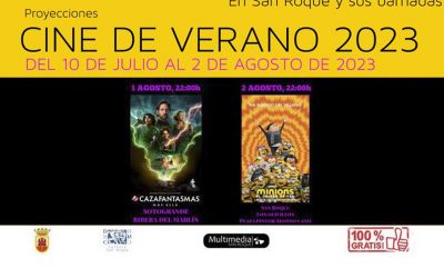 Esta semana, últimas proyecciones del Cine de Verano, en Pueblo Nuevo, Puerto Sotogrande y Olivillos
