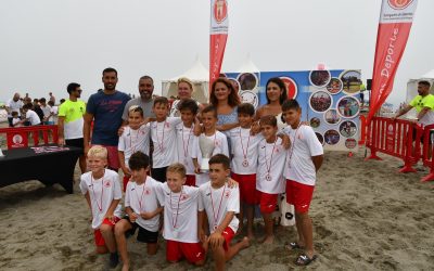 CD San Roque y Monitores Algeciras, ganadores del I Torneo de Fútbol Playa