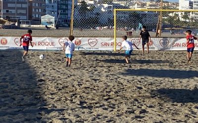Arranca el I Torneo de Fútbol Playa “Alcalde Ciudad de San Roque”