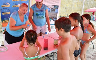 Medio Ambiente lleva el programa Recapacicla a la playa que comparten Puente y Campamento