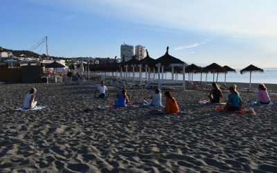 Este viernes finaliza “Yoga en la Playa”, con sesiones en Torreguadiaro, Puente y Guadarranque