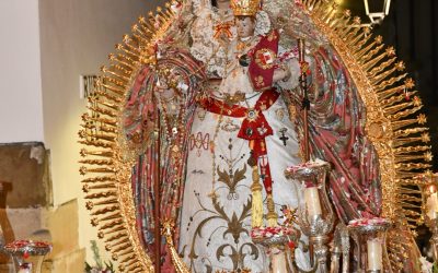 San Roque celebra a su patrona, Santa María La Coronada, con una misa y una procesión