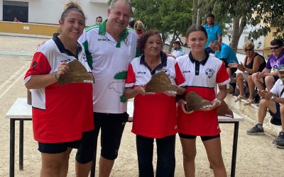 Triunfo femenino de los equipos sanroqueños de petanca en el VI Open Nacional Provincial de Cádiz