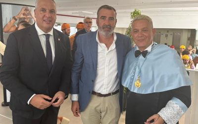 El alcalde, en el nombramiento de Alejandro Sanz como Doctor Honoris Causa