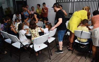 Éxito de participación en la actividad “Pequeños alfareros”, hoy domingo en el Museo Carteia