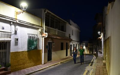 Instaladas 167 luminarias led en todas las calles de la zona alta de Guadiaro