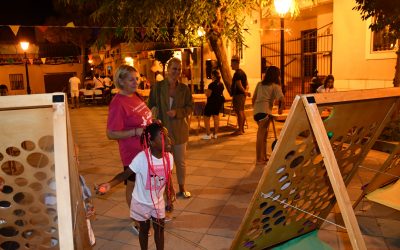 Un concierto mañana jueves, primer espectáculo de San Rotín, que ayer llevó juegos y títeres a Campamento