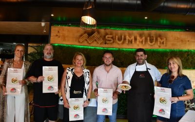 Tapa solidaria a favor de ADEM-C.G en el restaurante Summum de San Roque