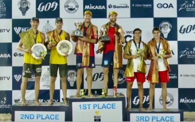 Herrera y Gavira conquistan la medalla de plata en el VW Beach Pro Tour Challenge celebrado en India