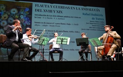 Flauta anoche en el primer concierto de AndalMus, donde hoy comienza el concurso de jóvenes talentos