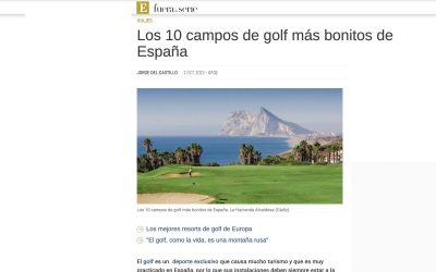 Tres recorridos sanroqueños entre “Los 10 campos de golf más bonitos de España” según “Expansión”