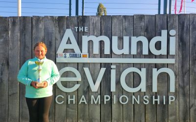 Sofía Gamilla se hace con la victoria en el Amundi Evian Kids Cup