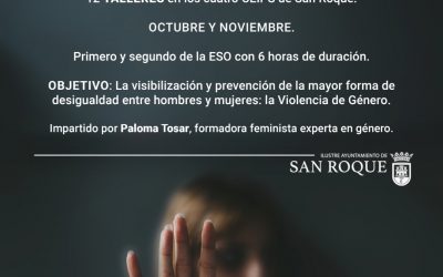 Se inician Talleres para la prevención de la Violencia de género en los IES de San Roque
