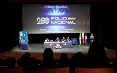 Presencia municipal en los actos del patrón de la Policía Nacional en La Línea