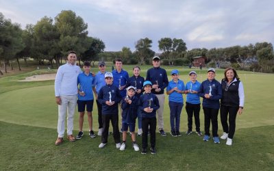 90 alumnos de la escuela de golf de La Cañada participan en la Copa Presidenta Juvenil