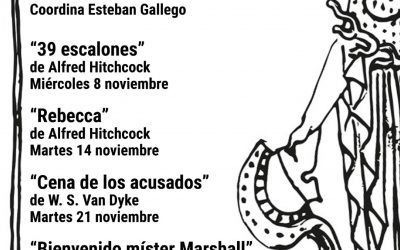 Este miércoles, proyección de “39 escalones” en el Palacio de los Gobernadores
