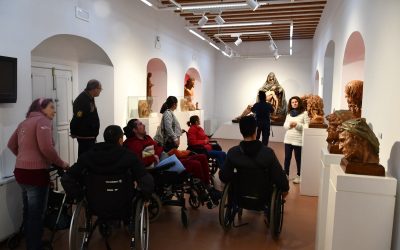 Visitas adaptadas a los museos de San Roque, donde también se ha grabado el programa “Integrados”