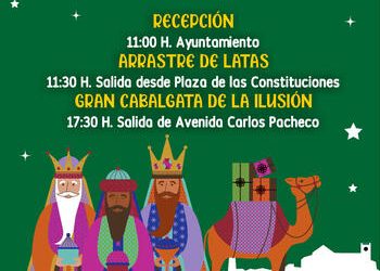Los Reyes se multiplican para estar el viernes 5 en todo el municipio