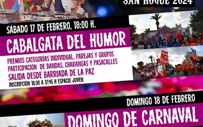Fin de semana de Carnaval de Calle en San Roque Ciudad