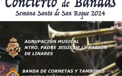 Este domingo 11, Concierto de marchas procesionales en San Roque