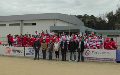 San Roque Rugby Club presenta sus equipos de base y Senior en una jornada de convivencia